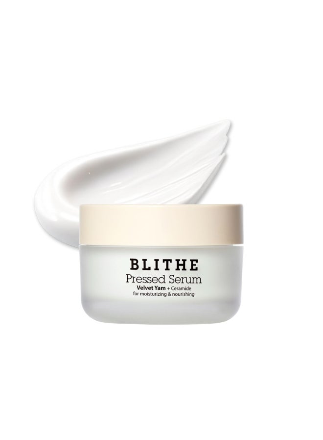 BLITHE Pressed Serum 6879 Wild Yam Moisturizing Serum with Cream Texture for Women Vegan Mucin Safe for Sensitive Skin Korean Skincare 168 Fl Oz - Image 2