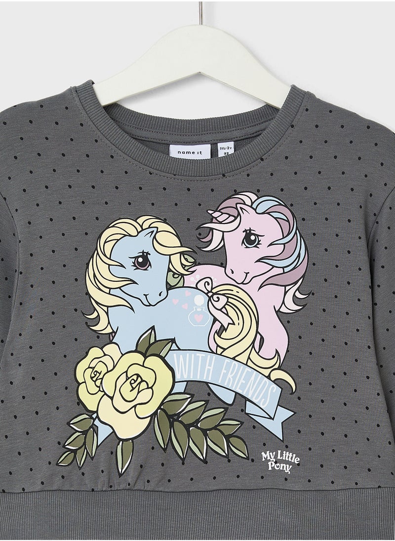 NAME IT Kids Graphic Printed Dress  - Image 3