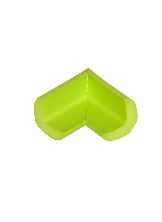 The Little Lookers Baby Proofing Lshaped Corner Guards ; Child Safety Edge Protectors ; Baby Safety Furniture Cushion Corner ; With Adhesive Tape For Babies Kids Children (Parrot Green Pack Of 4)  - Image 3