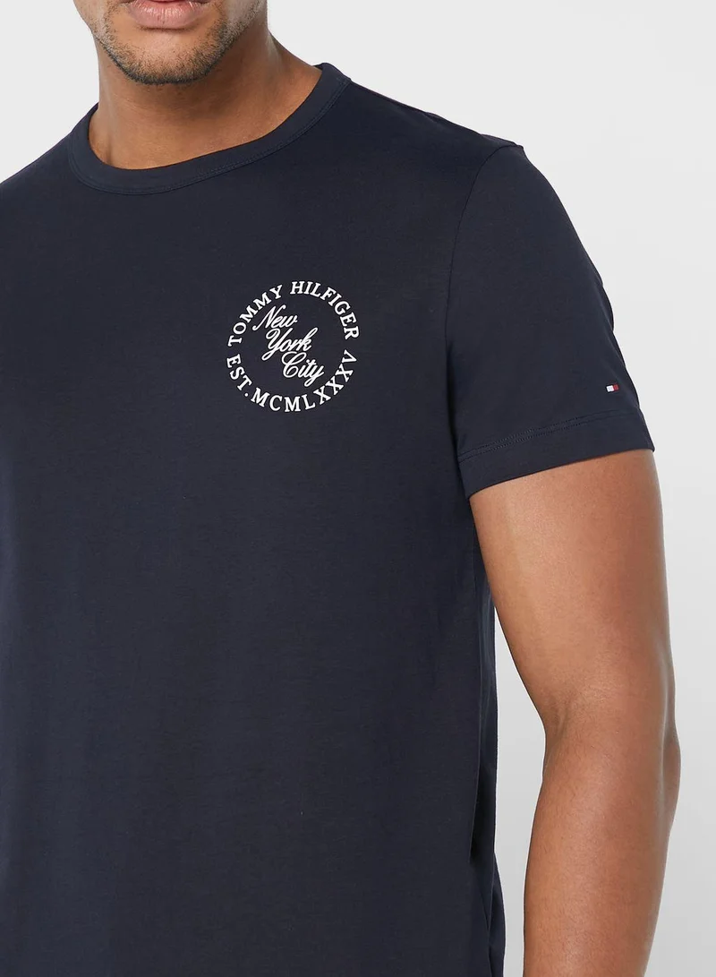 TOMMY HILFIGER Organic Cotton Slim Fit Tshirt