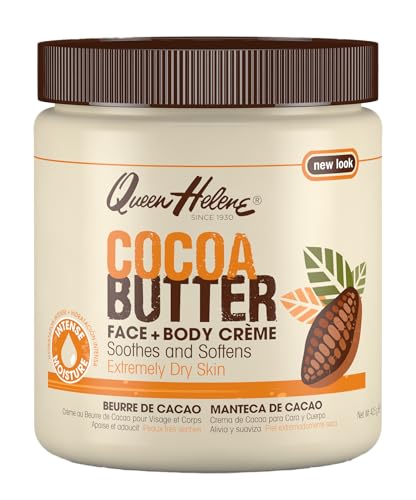 Queen Helene Cocoa Butter Face & Body Cream â€“ Extra Rich Moisturizing Formula for Dry Skin | Softens, Smooths & Restores Radiance | 4.8 oz Jar - Image 1