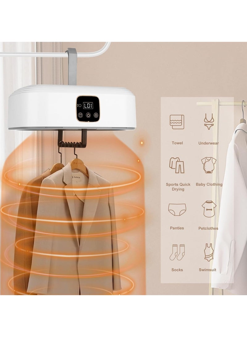 LIXES Portable Clothes Dryer - Upgraded 2.0 Portable Dryer for Apartment, RV, Travel- Easy to Use Mini Dryer with Dryer Bag for Underwear, Delicate Garments,Baby Clothes - Image 2