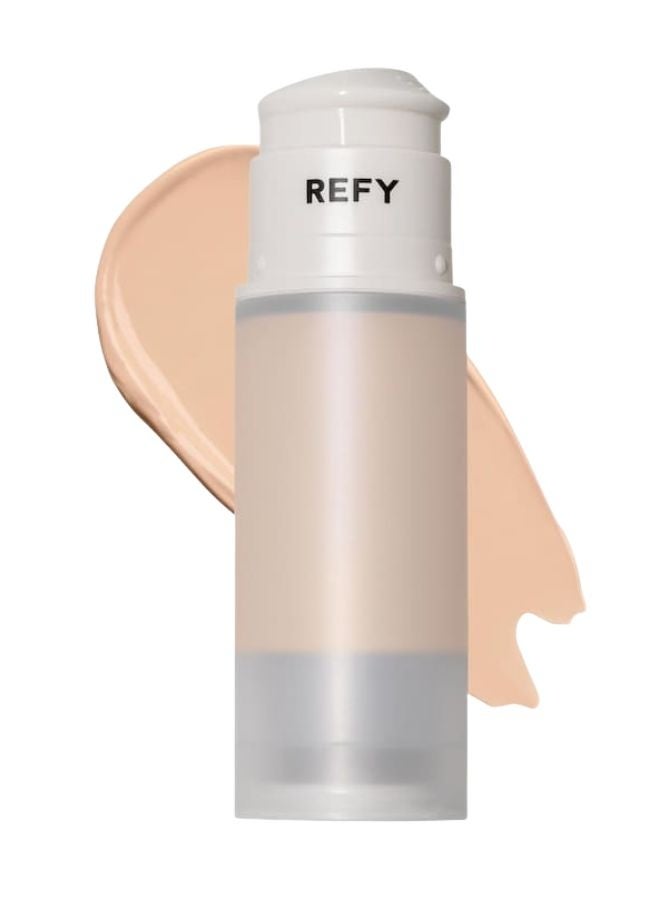 ريفي كريم أساس مرطب للبشرة من ريفي مع حمض الهيالورونيك 140N - لون فاتح بدرجات لونية محايدة، كريم أساس مرطب خفيف الوزن للبشرة 30 مل / 1 أونصة - Image 1