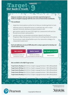 Target Grade 9 Writing AQA GCSE (9-1) English Language Workbook: Target Grade 9 Writing AQA GCSE (9-1) English Language Workbook  - Image 1