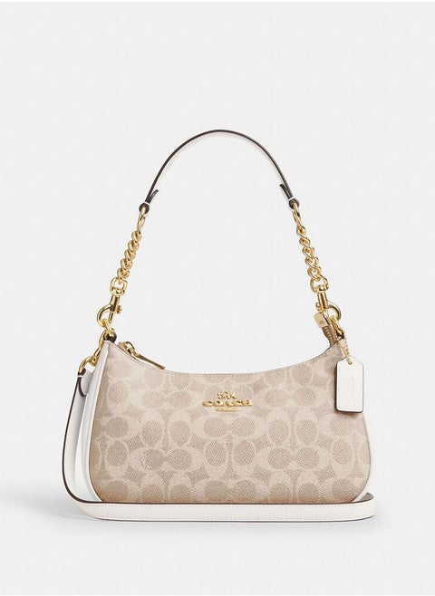 Coach Teri Shoulder Bag In Signature Canvas