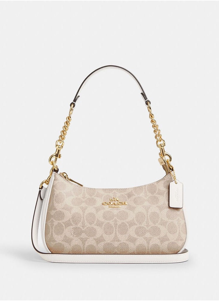 coachoutlet - Coach Teri Shoulder Bag In Signature Canvas - Image 1