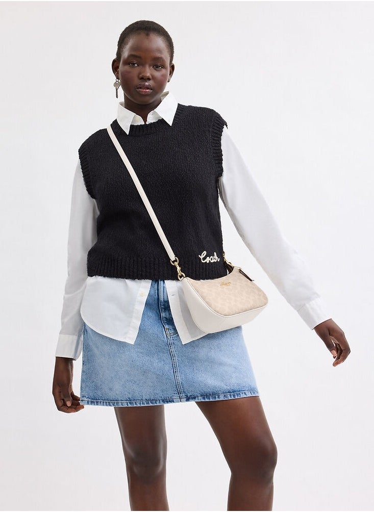 coachoutlet - Coach Teri Shoulder Bag In Signature Canvas - Image 1