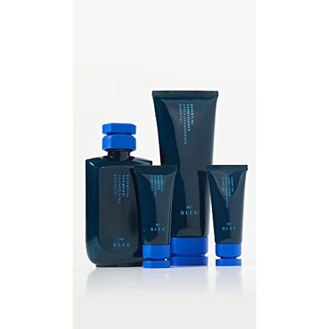 R+Co BLEU ESSENTIAL SHAMPOO MINI | GENTLE DAILY CLEANSER, HYDRATION + SHINE | VEGAN, SUSTAINABLE + CRUELTY-FREE | 1 OZ - Image 2
