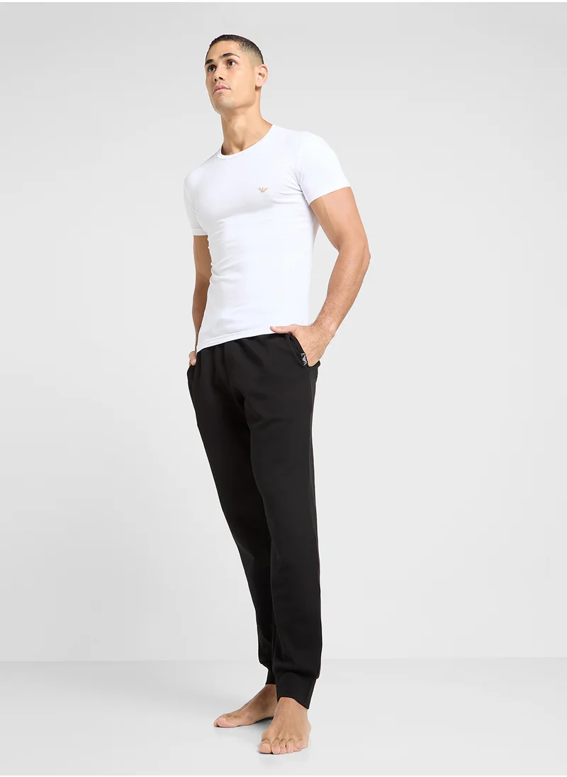 EMPORIO ARMANI Drawstring Cuffed Sweatpants