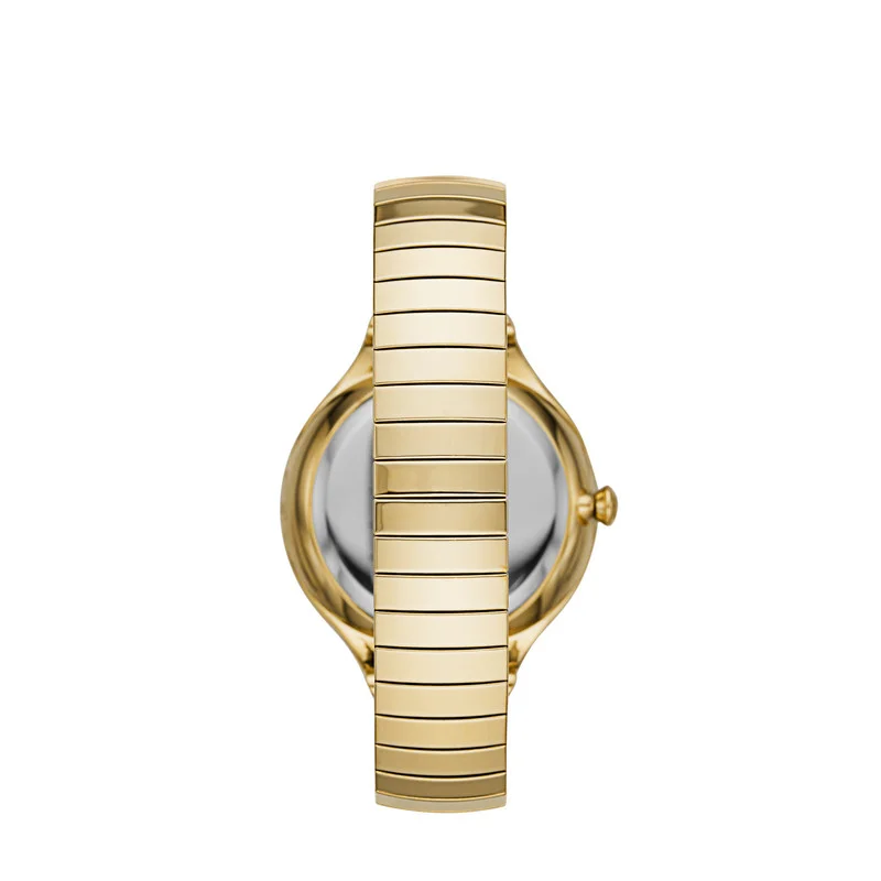 بوما Analog Quartz Watch for Women With Gold Stainless Steel Band - 3 ATM - PU P1027