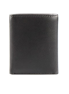 POLICE POLICE Groix Men's Leather Tri-Fold Wallet - Black  - Image 3