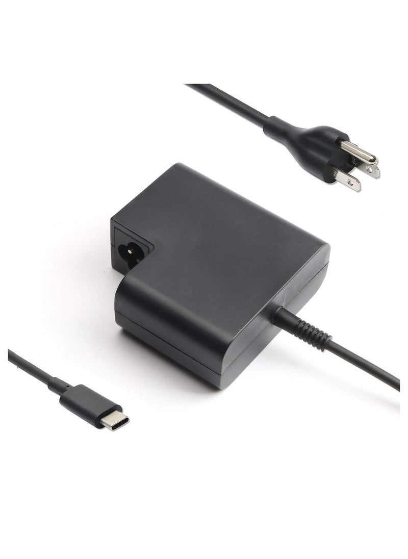 Generic - USB-C 65W Travel Power Adapter For Laptops Tablet X7W50AA - Image 1