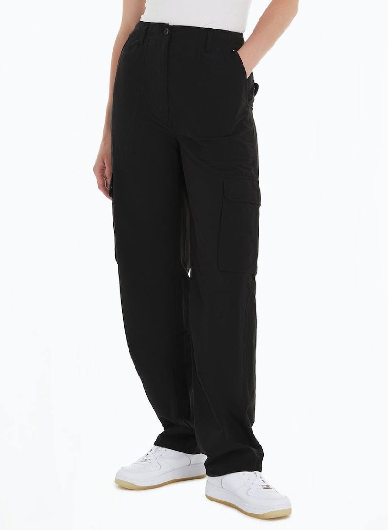 TOMMY JEANS Harper High Rise Mom Cargo Trousers - Image 1