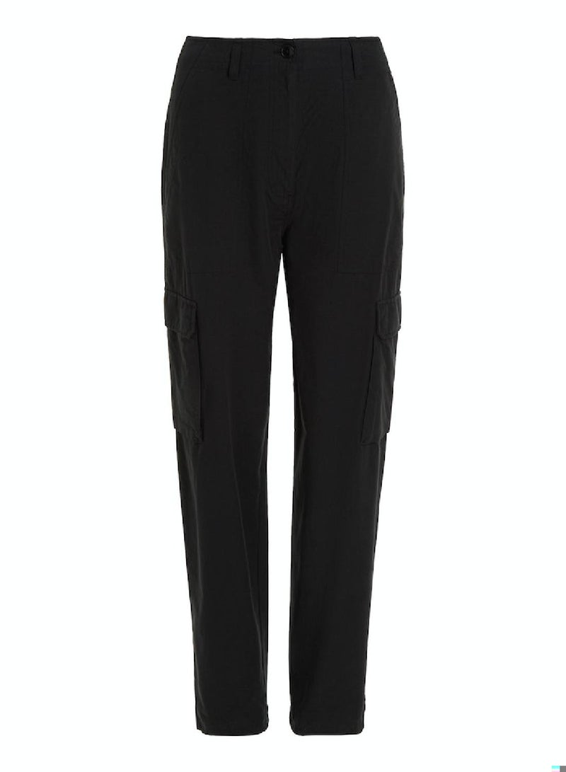 TOMMY JEANS Harper High Rise Mom Cargo Trousers - Image 2