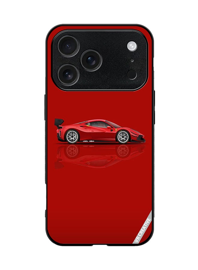 Protective Case Cover For Apple iPhone 17 Pro Ferrari Design Multicolour