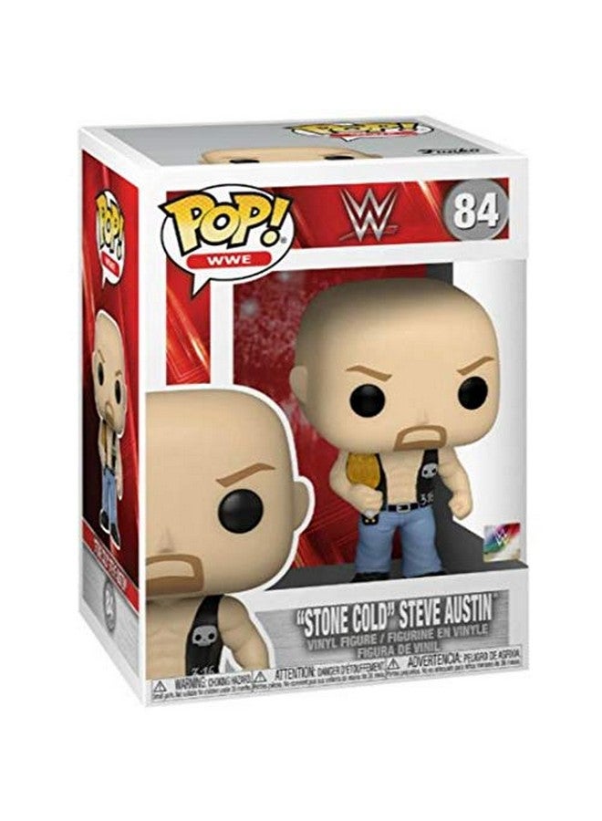 Funko Funko POP WWE: Stone Cold Steve Austin with Belt Pop! Vinyl Figure (Bundled with Compatible Pop Box Protector Case), Multicolor, 3.75 inches  - Image 2