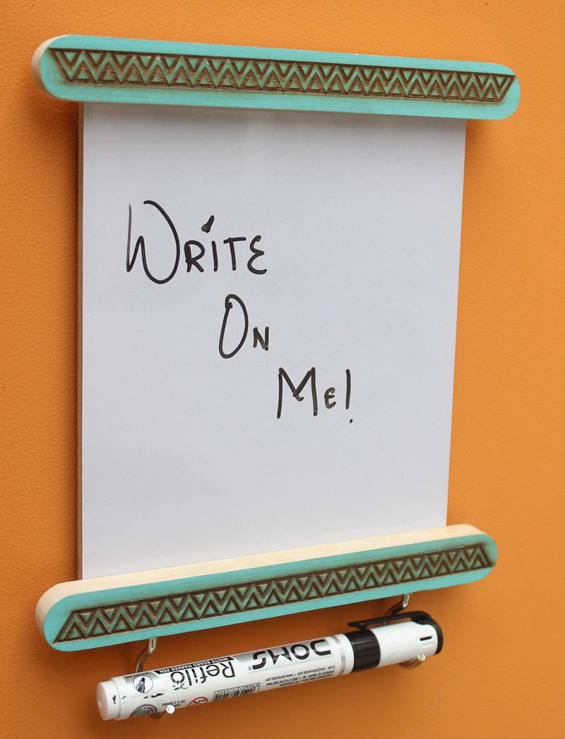 IVEI Utility Fridge Magnet with a Dry Erase Board - Budget Gifts - Unique Ideas - whiteboard (Engraving, Green) - Image 4
