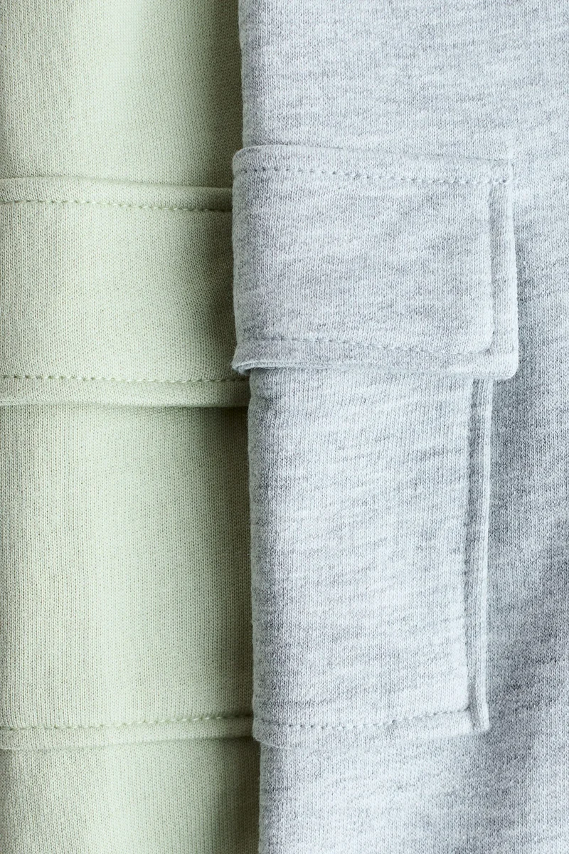 H&M 2-pack cargo joggers