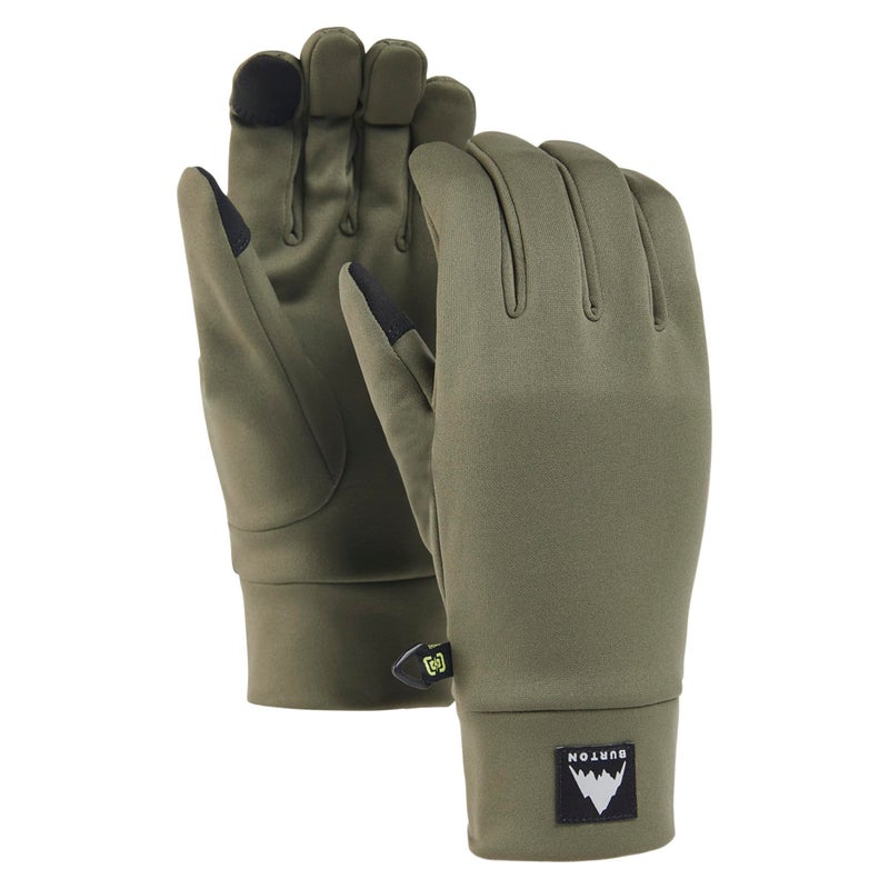 Burton Screen Grab Glove Liners, Forest Moss, LX