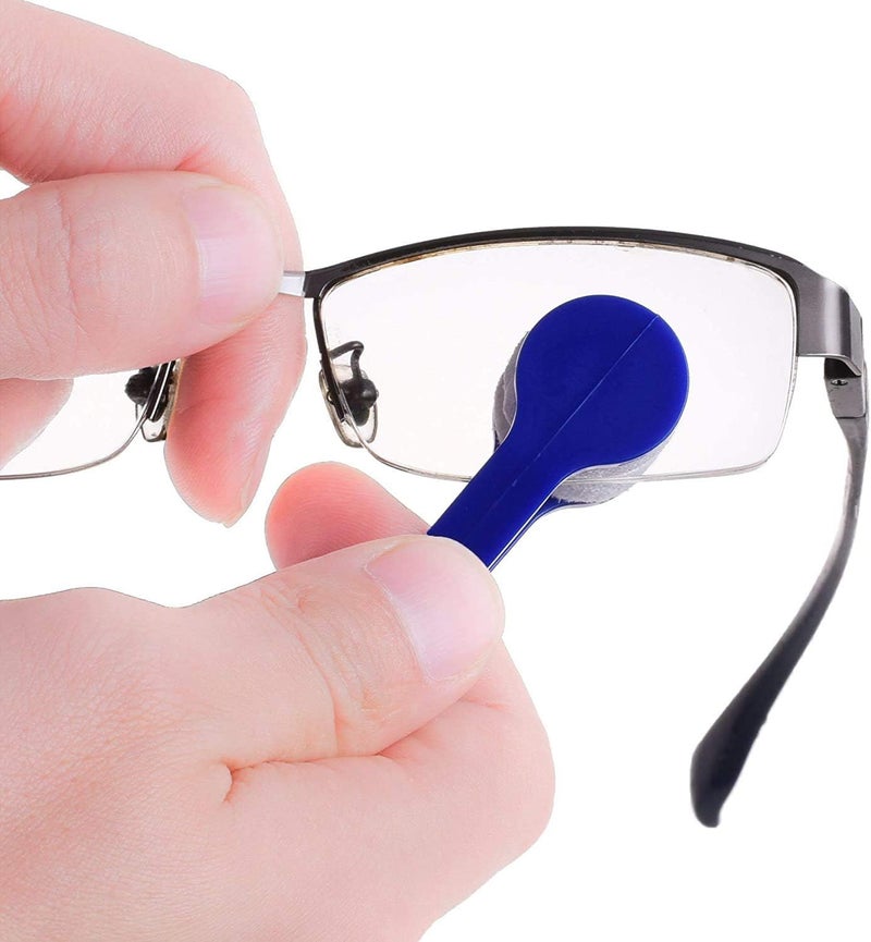 JDYYICZ 10 pcs Mini Sun Glasses Eyeglass Microfiber Spectacles Cleaner Brush Cleaning Tool,Random Color - Image 3
