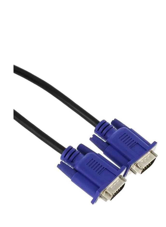 VGA Cable for Computer Monitor/TV Projector VGA Video Cable Line 3 Meters - Image 2