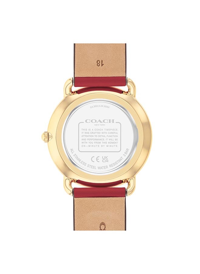 COACH ساعة كوتش النسائية الدائرية التناظرية - 14504520 - Image 3