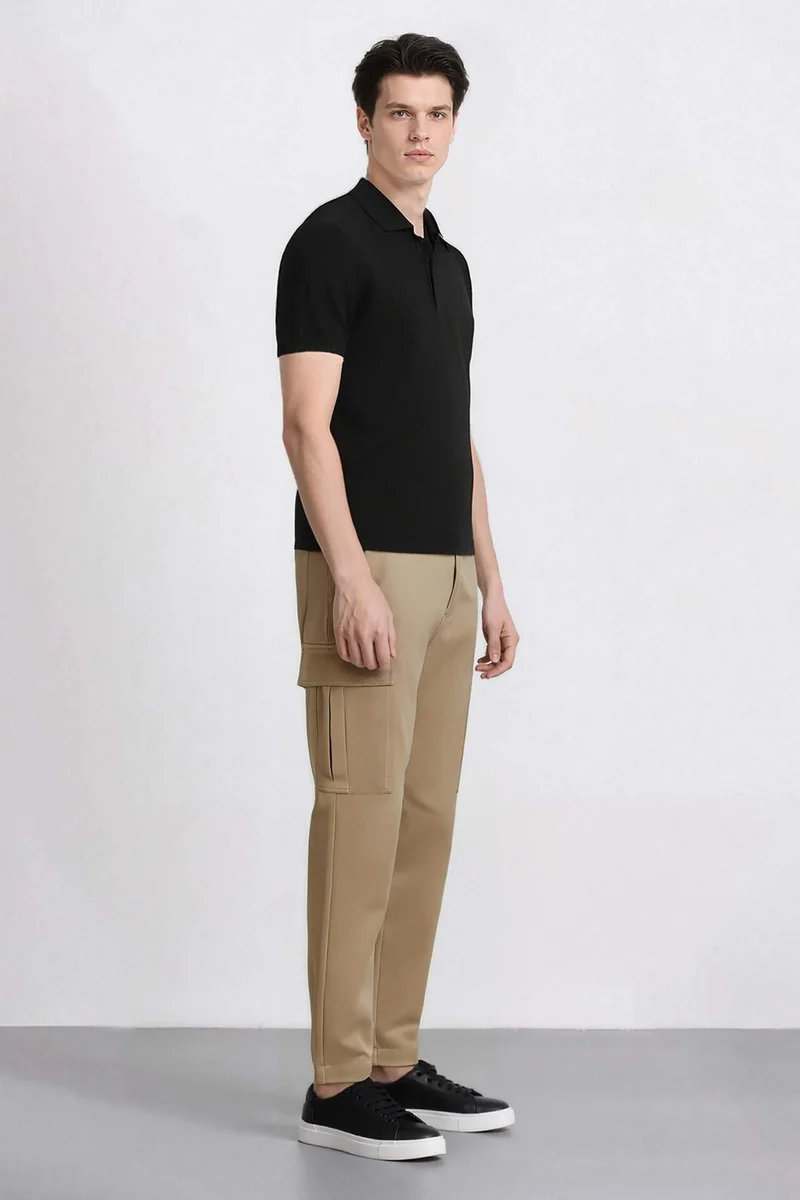 Defacto  Relax Fit Straight Leg Cargo Pants for Men | Best Price UAE