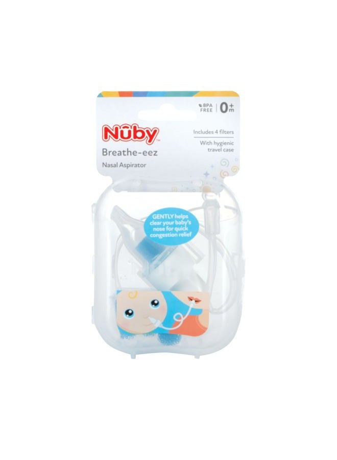 Nuby ممتص أنف الأطفال بيثي مع حقيبة سفر - Image 1