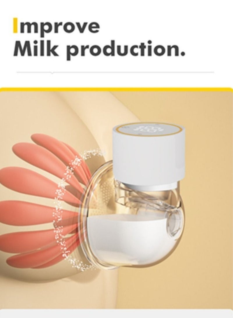 Gonice Wearable Breast Pump Electric Hands-Free - Convenient Portable and Pain-Free Pumping - Image 4