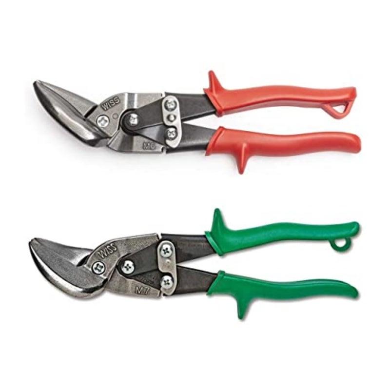 Wiss Crescent Wiss 2 قطعة MetalMaster Offset قصاصات الطيران بما في ذلك M6R وM7R - M6M7AMZ - Image 1