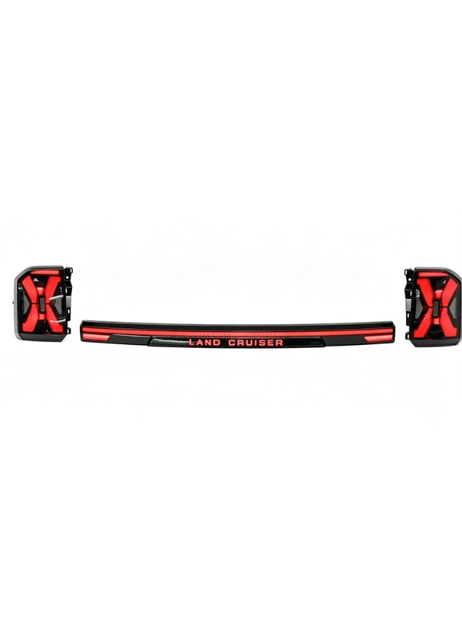 Toyota Land Cruiser LC250 LED Through-Type Taillight Assembly, Full Width Dynamic Sequential Rear Tail Lamp - Image 1