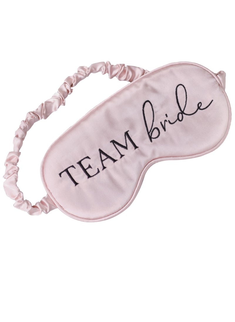 Ginger Ray Ginger Ray Sleep Mask Team Bride Pink - Comfortable Bridal Sleep Mask  - Image 3