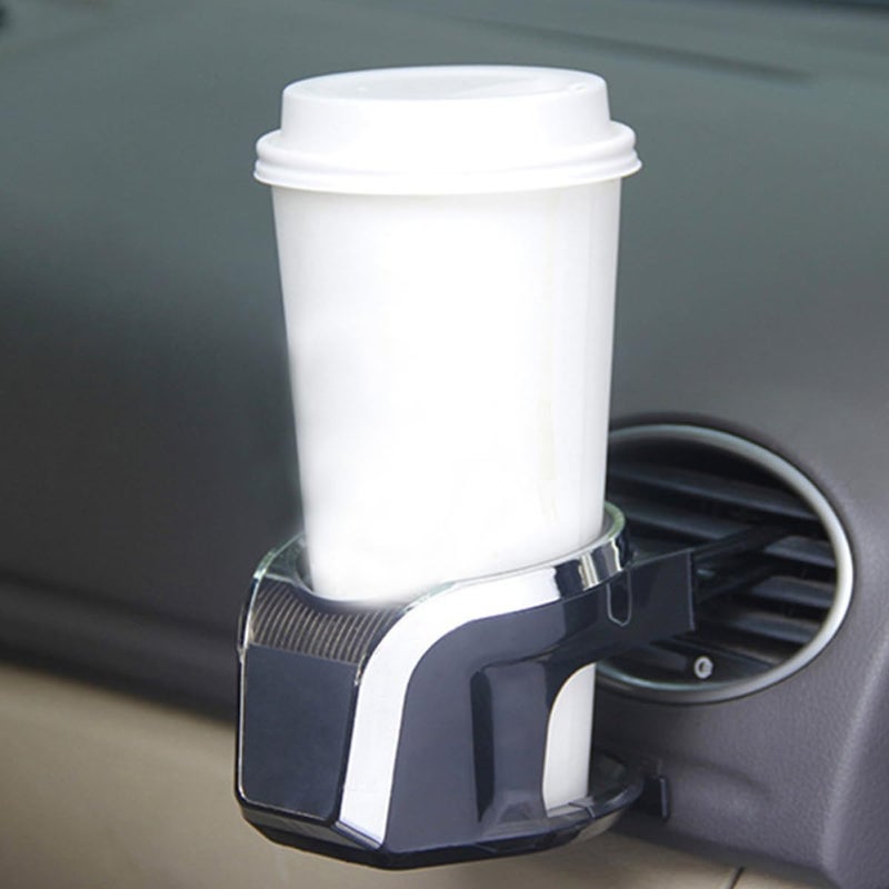 Car Air Outlet Cup Holder and Ashtray Combo, Blue Multifunctional Car Vent Beverage Holder with Phone Storage for Travel and Daily Use - Image 4