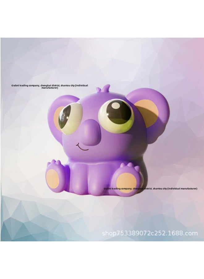 Generic Ocean Eye-popping Pinch Music Decompression Artifact Decompression Artifact Explosions Squeeze Staring Small Doll Vent Toy-Color:Kneading Koala  - Image 1