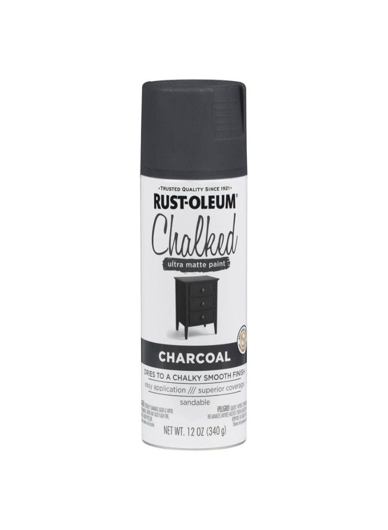 RUST-OLEUM طلاء مطفي فائق 340 جرام فحم