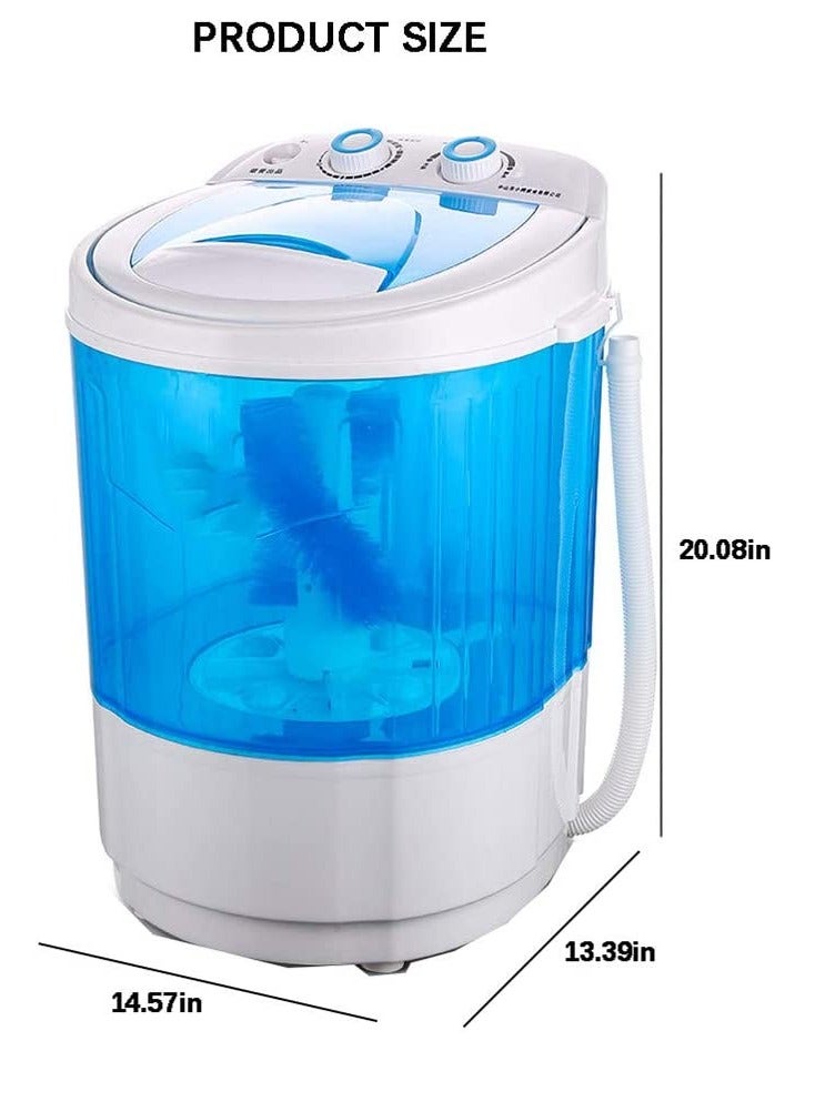 NB NORTH BAYOU Shoe Washing Machine Small Household, Portable Lazy Washing Machine, 360° Cleaning, 10 Minutes Fast Cleaning, Safe Material Does Not Hurt Shoes Blue/White - Image 2