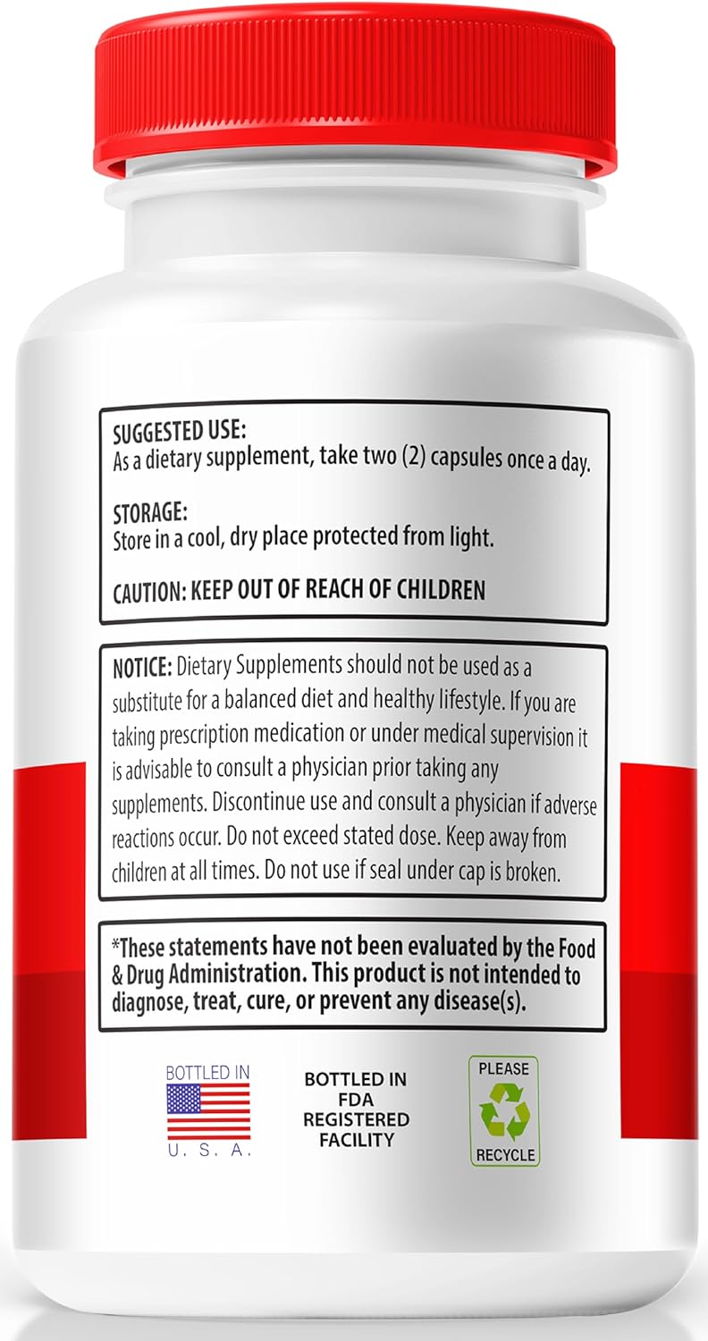 NutraRize 3 Pack Gluco Health Plus Official Gluco Health  Glyco Optimizer Formula Premium Blend to Support Healthy levels  Overall Wellbeing AllNatural GlucoHealth Plus Pastillas Review 180 Capsules - Image 3