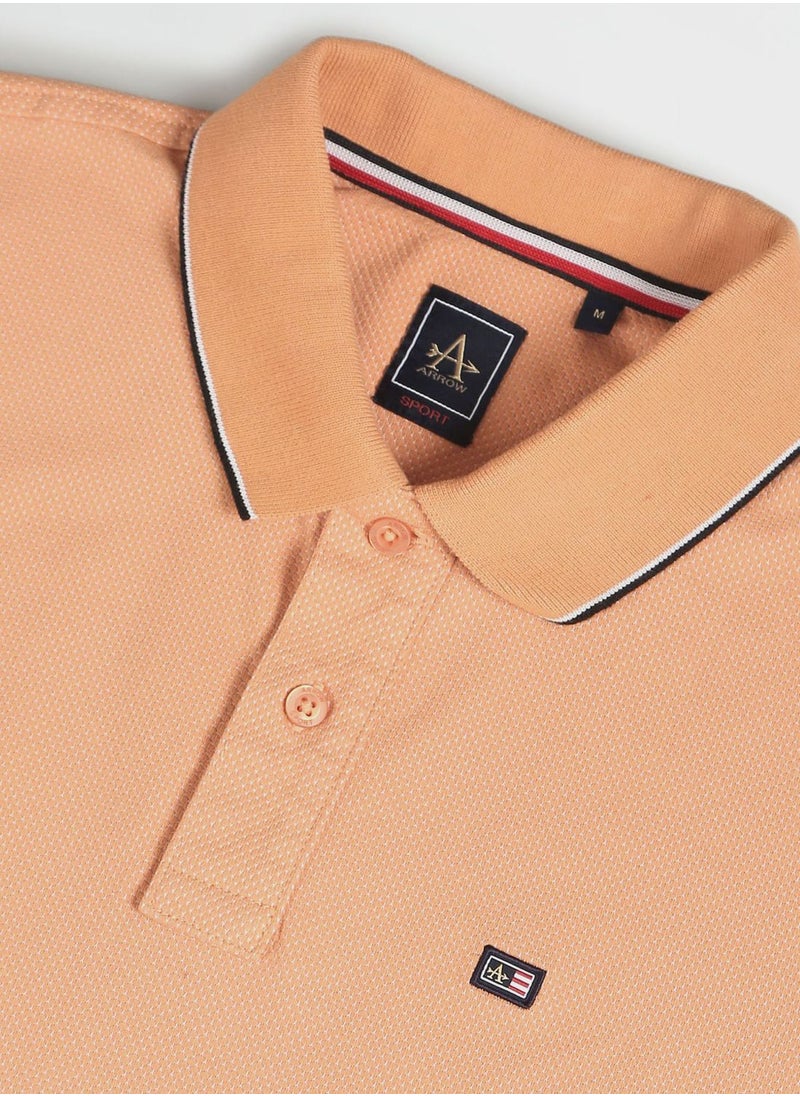 Arrow - Logo Regular Fit Polo - Image 1