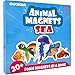 QUOKKA Travel Magnetic Puzzles for Toddlers 13 20Pcs Sea Game with Playbook Fun Travel Game Toy for Kids Ages 35 Strong Magnets for Car Activities Fun Toddler Puzzle Ages 24 - Image 2