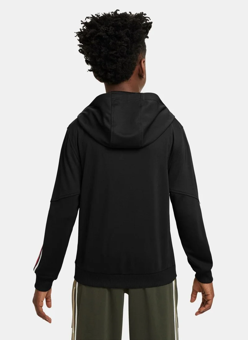 نايكي Kids' Sportswear Club+ Full-Zip Hoodie (Older Kids)
