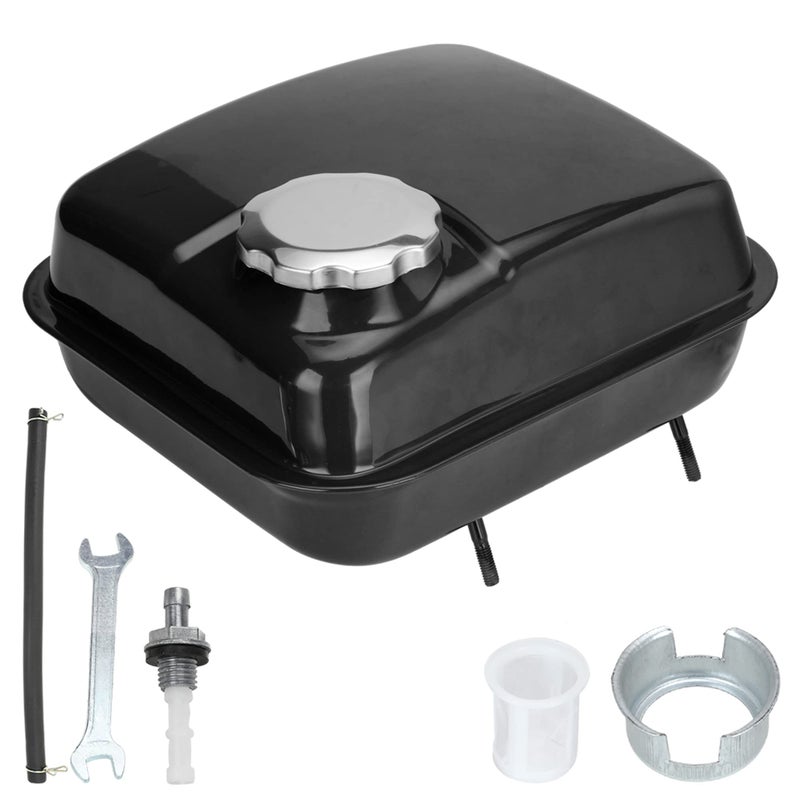 FVRITO Gas Fuel Tank with Stainsless Cap for Hemi Predator 212cc 196cc 55hp 65hp Coleman CT200u CT200uex BT200x KT196 Massimo Baja Warrior MB200 GX160 GX200 Mini Bike Go Kart Small Engine Parts
