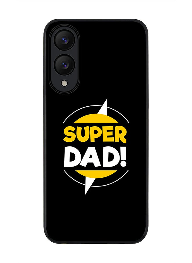 Stylizedd For Samsung Galaxy S25 Edge Case,Slim fit Camera Protection, Shockproof Thin Phone cover  - Super Dad