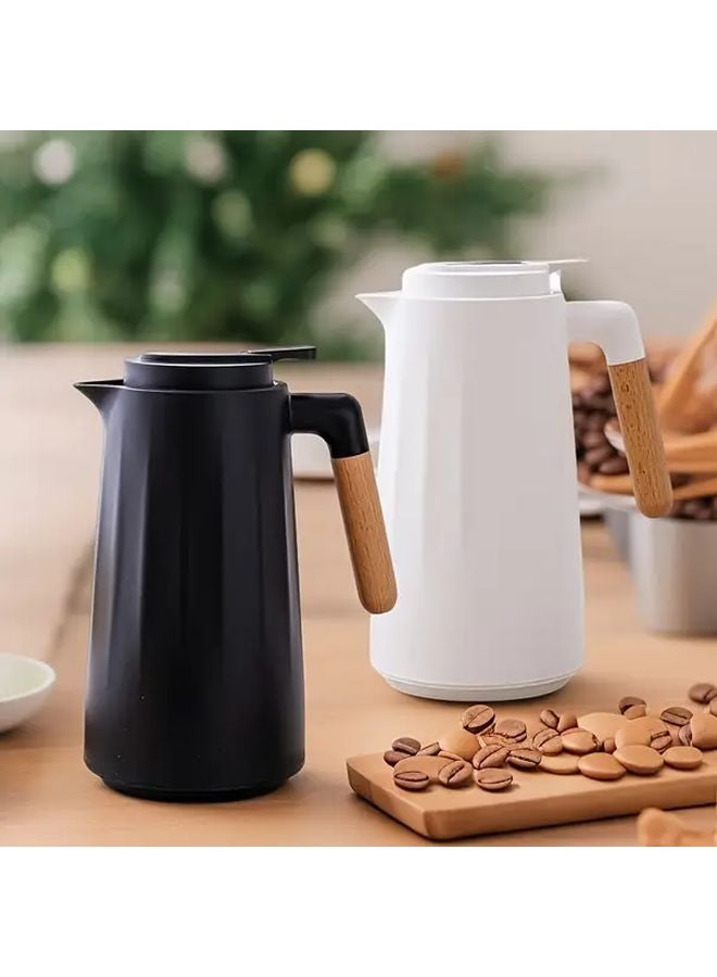 إبريق حرقي باللون القهوة على الطراز الاسكندنافي، سعة كبيرة، سخان للمنزل ومحلات القهوة - Image 2