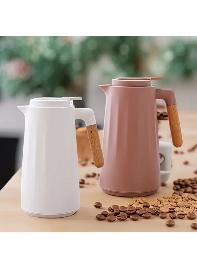 إبريق حرقي باللون القهوة على الطراز الاسكندنافي، سعة كبيرة، سخان للمنزل ومحلات القهوة - Image 4