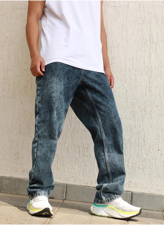 Hubberholme Indigo Jeans For Men  - Image 1