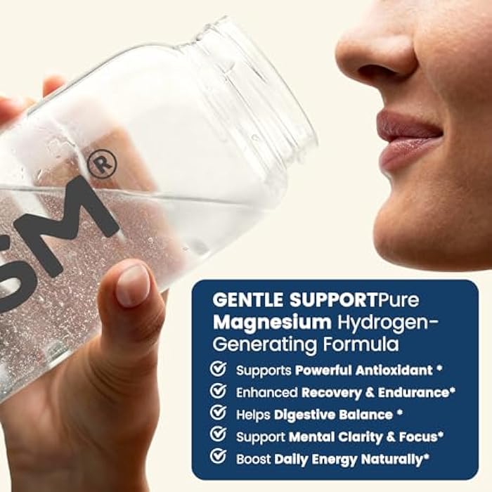 NUISM Hydrogen Water Tablets with Magnesium,Hydrogen Tablets for Drinking Water,Antioxidant and Cellular Health Support, H2 Molecular Tabs,90 Tablets - Image 4