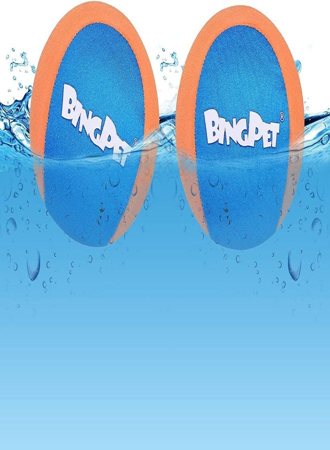 BINGPET Dog Pool Toy,2 Pack Water Floating Ball for Summer Pool Games,Dog Water Bouncing Balls,Interactive Dog Summer Games Toys,Soft Dog Chew Balls for Small and Medium Dogs - Image 1