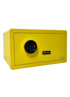 LOTFY GROUP Digital Safe -  Money Security Box with Electronic Keypad and 2 Manual Override Keys - Home safe , Office Yellow Colour . ( H23 * W42 * D37 CM )  - Image 2