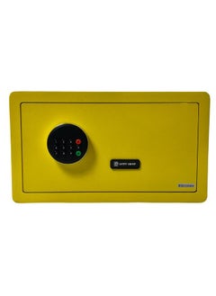 LOTFY GROUP Digital Safe -  Money Security Box with Electronic Keypad and 2 Manual Override Keys - Home safe , Office Yellow Colour . ( H23 * W42 * D37 CM )  - Image 4