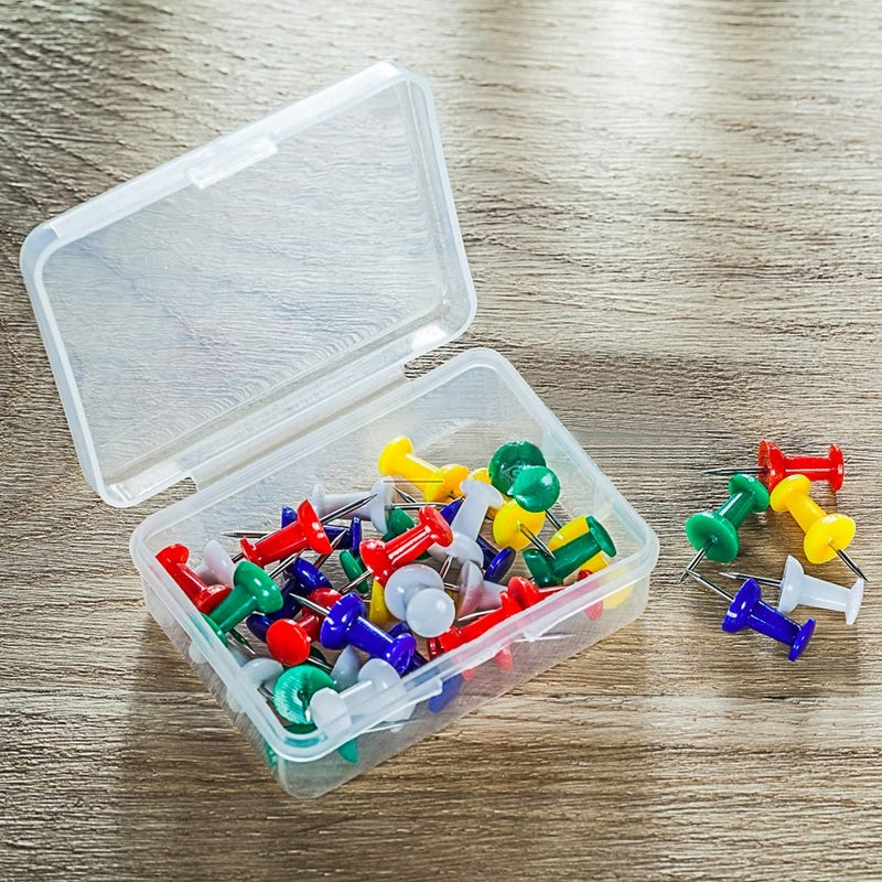 Rocutus Clear Plastic Beads Storage Containers Empty Mini Storage Containers Box,24 Pack Plastic Storage Containers with Lids,Beads Storage Box with Hinged Lid for Beads,Earplugs,Pins, Small Items - Image 4